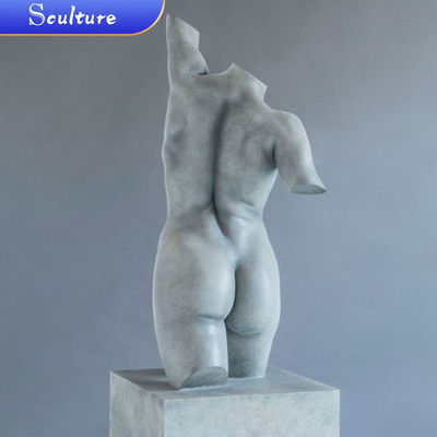 Handcrafted Freestanding Casting Stainless Steel Sculpture with Customized Design and Polished Finish